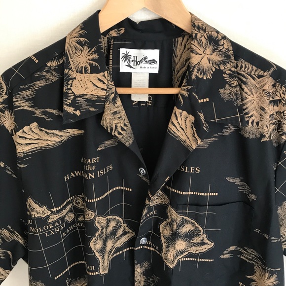 Vintage Howie Hawaiian Button Up Shirt Sz XL - Picture 2 of 6